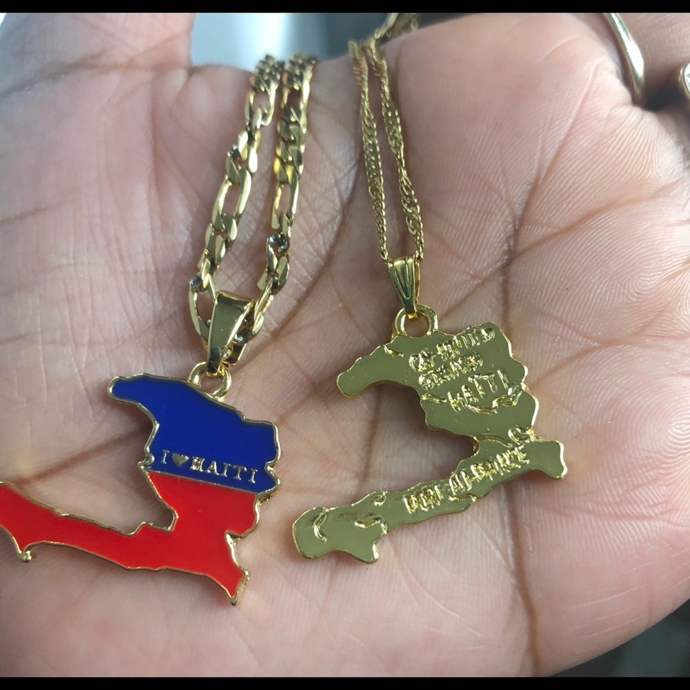 Haiti necklace , haiti necklace set - Picture 2 of 4